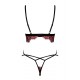 Komplet Obsessive Redessia Top & Thong