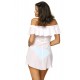 Tunika sukienka plażowa M-461/1 Juliet Bianco