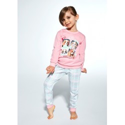 Piżama Cornette Kids Girl 594/167 My Doggy dł/r 86-128
