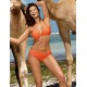 Kostium kąpielowy M-523/12 strój bikini orange
