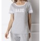 Piżama damska Babe Long Grey Aruelle Homewear
